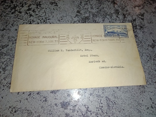 1935 normandie inaugural - 1935,