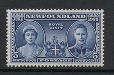 Newfoundland 1939 royal visit - newfoundland,