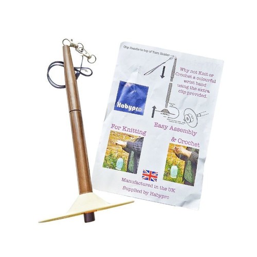 Wrist wool jeanie hanging yarn - wrist,