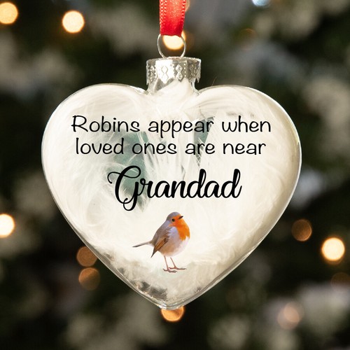 Personalised robins appear - robins,