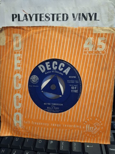 Billy fury maybe tomorrow - billy,