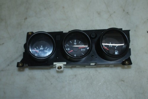 Fuel clock temperature gauge - clock,