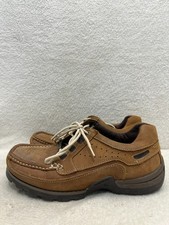 Pod brown leather lace up