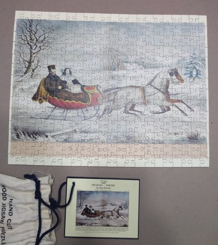Lands end wood puzzle - the, road