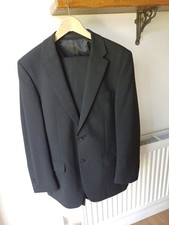 NEW  Karl Jackson Charcoal Grey Business Suit 2-Piece Set  chest 34", W32, L41.5