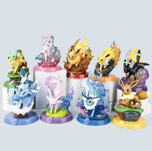 Pokemon eeveelutions figures - pokemon,