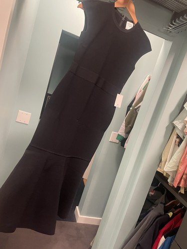 Herve leger black long dress - long,