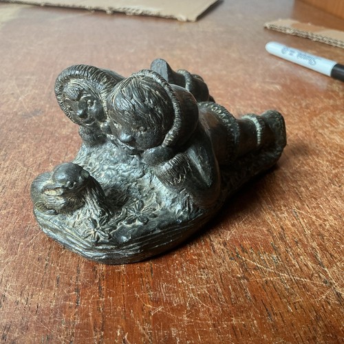 Wolf originals carving eskimo - wolf,