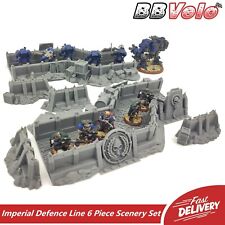 Imperial Defence Line Trench For Wargaming Suits GW WH | 28mm Terrain Scenery