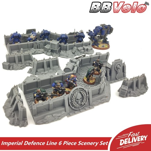 Imperial defence line - line, trench