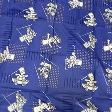 Vintage The Simpsons Curtains Pair  62” Wide And 51” Drop EACH CURTAIN Bart