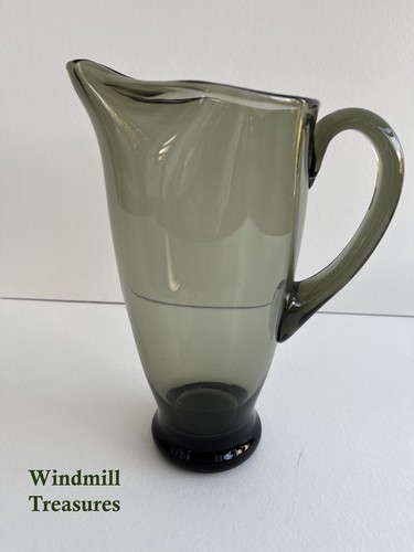 Dark green handmade glass - dark,