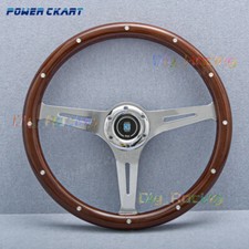 15Inch JDM Classic Real Wood