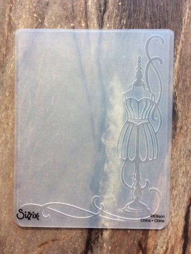 Sizzix large embossing folder - sizzix,