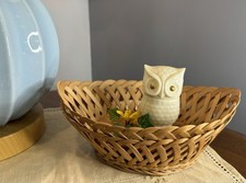 Vtg Trinket, Storage Basket