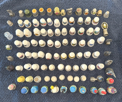 Vintage thimble lot - thimble, 102