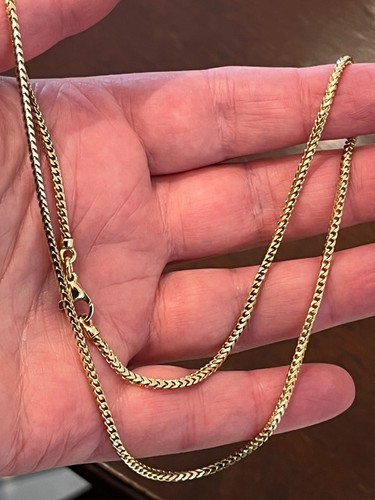 Fine 9ct gold - fine, link