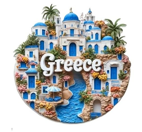 Fridge magnet greece greek - magnet,