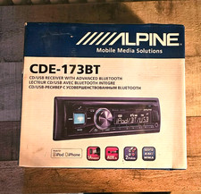 Alpine CDE-173BT car stereo