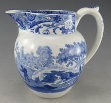 Antique Pottery Pearlware Blue