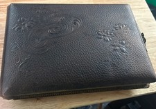 Antique leather book - antique,