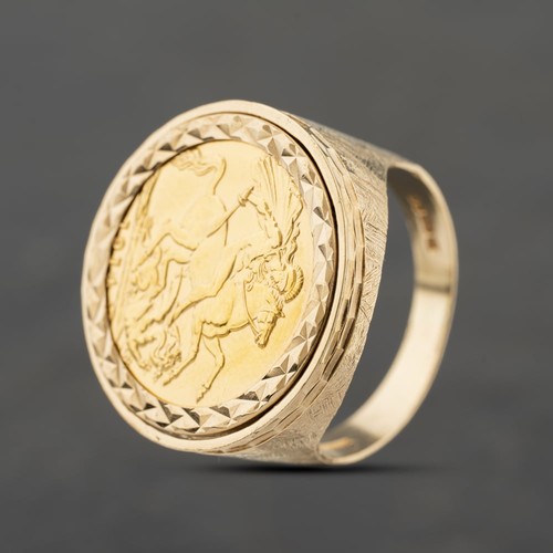 Second hand yellow gold - gold, 1914