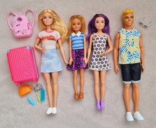 Barbie,Stacie, Skipper And Ken