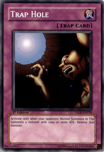 Trap hole common 1st - trap,