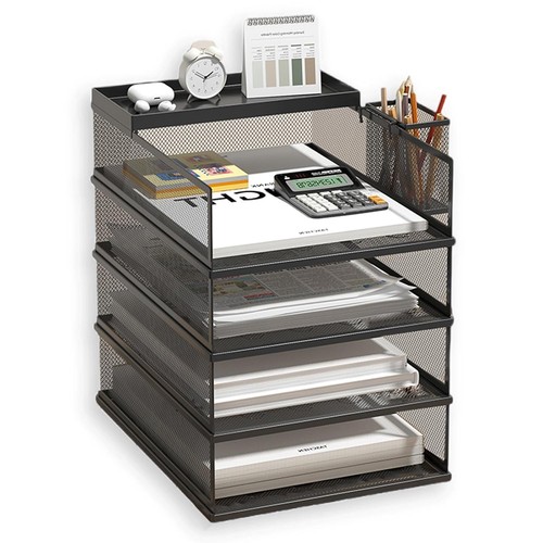 Tier stackable letter - 5, tray