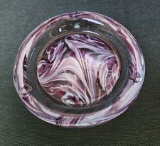 Liskeard Art  Glass Ashtray/