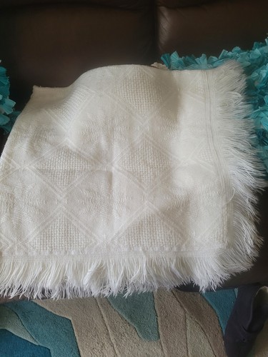 White christening shawl baby - white,