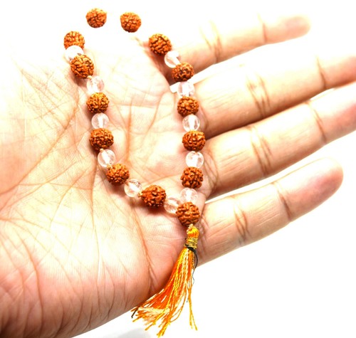 Mala counter rudraksha - 27+1,