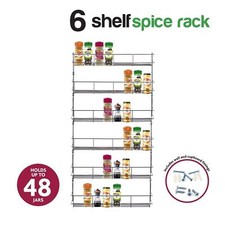 6 Tier Shelves Spice Herb Jar