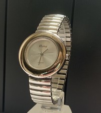 HANA , Silver Expanding Bracelet Watch ￼Miyota Movement