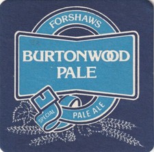BEER MAT - BURTONWOOD BREWERY