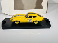 Model Box 1/43 Scale SS-05 1962 Jaguar E-Type #18 - Yellow - Boxed