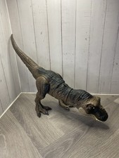 Jurassic World Park Dino Rivals Bite 'N Fight Tyrannosaurus Rex T-Rex WORKS 21"