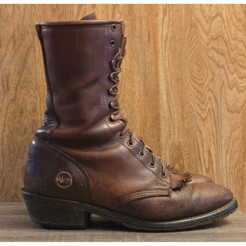 Double lacer lace boots - double-h,