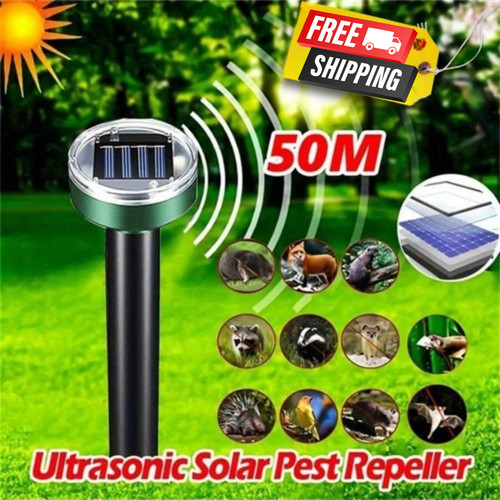 Ultrasonic solar cat dog - cat,