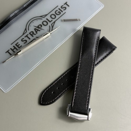 Leather watch strap for omega - leather,