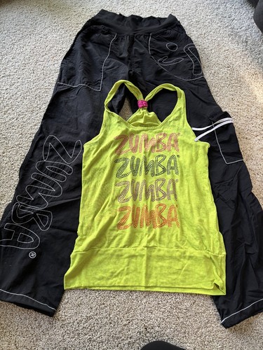 Zumba black cargo pants with - black,