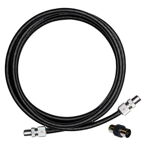 Aerial coax cable lead - cable, rf