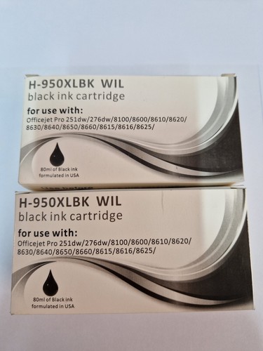 Black ink cartridges - , hp