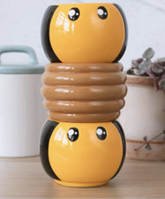 Bee Stacking Mugs Set Imperfect Box