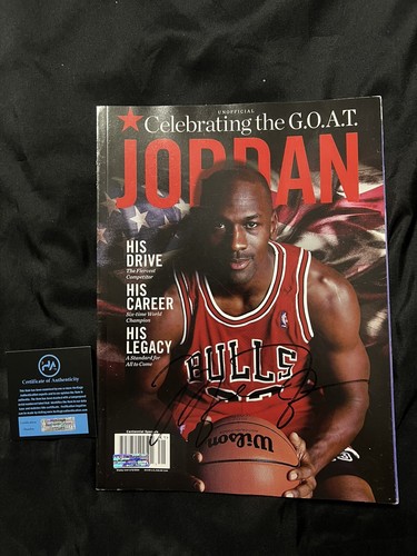 Michael jordan signed - michael, magazine