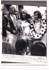 RONNIE PETERSON JACKIE STEWART 1971 FORMULA 1 GRAND PRIX DRIVER WIREPHOTO