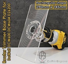 Rectangular Shape Router Base