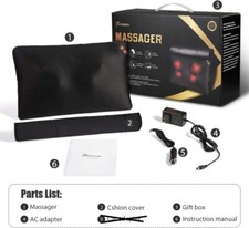Back Massager with Heat Shiatsu Back and Neck Massager Deeper Tissue (RRP£39.99)