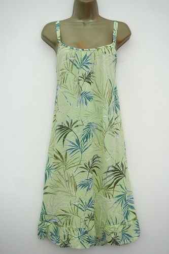 Bonmarche green palm leaf - green,