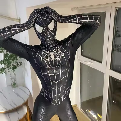 Black spider hero cosplay - spider, suit